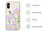 MuchoWow® Handyhülle Schutzhülle Hülle für iPhone X Blume - Produktbild-Vorschau 7
