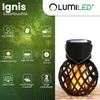 LUMILED 4er Set LED Solarlaterne für Außen Solar Laternen Produktbild-Vorschau 2