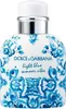 A close-up shot of a Dolce & Gabbana Light Blue Summer Vibes perfume bottle. Produktbild-Vorschau