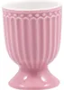 Greengate portauovo ALICE Rosa 6,5 cm in Vetroceramica Anteprima dell’immagine prodotto 2