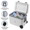 Brisby Kühlbox 45 l – Mobil – 4 Kühlelemente – Mobil – Weiß Produktbild-Vorschau 20