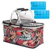 Einkaufskorb faltbar 30L – Thermo Picknickkorb Isolierkorb Produktbild-Vorschau 1