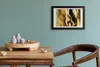 Bild 30x20 MDF-Rahmen, Wandkunst goldenes Licht Produktbild-Vorschau 2