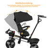 Kinderdreirad Baby-Dreirad Drehbarer Sitz Fahrrad Baby Produktbild-Vorschau 8
