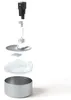 Catit PIXI Edelstahl Trinkbrunnen 5 Liter Produktbild-Vorschau 8