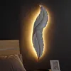 LED Wandleuchte 45CM LED Feder Wandleuchte, Produktbild-Vorschau 1