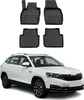 2019-2025 Skoda Kamiq tappetini TPE nero 4 pz Anteprima dell’immagine prodotto 1