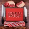Muvell Schneidebrett Kunststoff HDPE500 | Rot 60x40x2 cm | Produktbild-Vorschau 3