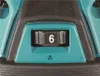 A close-up view of a dial with the number 6 on a tool. Produktbild-Vorschau
