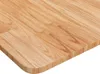 A close-up view of a wooden tabletop with a rounded edge. Náhled obrázku produktu