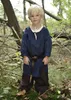 Kinder Mittelalter-Tunika Arn, blau - Mittelalterhemd Produktbild-Vorschau 1