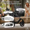 Bergsteiger Capri Kombikinderwagen 2-in-1 ohne Babyschale – Produktbild-Vorschau 7