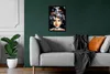 MuchoWow® MuchoWow® Gerahmtes Poster Frau - Blumen - Farbe Produktbild-Vorschau 7