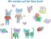 Bunte Metallic-Tattoos - Tiere Produktbild-Vorschau 2