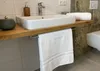 2er Set Duschtücher, 70x140 cm, weiß, 100% Baumwolle Produktbild-Vorschau 6