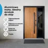 Fußmatte außen 50x80 cm mit schwarzem Aluminium Rand für Produktbild-Vorschau 8