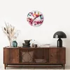 Wanduhr - Rund - Glasuhr - weiblich Blume Sommer Produktbild-Vorschau 7