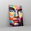 Bilder auf glas - Einteilig - Mädchen Gesicht - 80x120cm - Produktbild-Vorschau 4