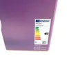An energy efficiency label on a purple background. Anteprima dell’immagine prodotto