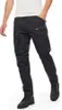 A person wearing black cargo pants and black boots. Produktbild-Vorschau