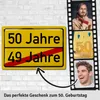 Blechschild 50 Schild Geburtstag, 50er Schild ORTSSCHILD, Produktbild-Vorschau 2