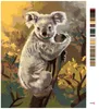Zuty - Malen nach Zahlen - KOALA AUF EINEM BAUMSTAMM (D. Produktbild-Vorschau 3