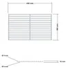 DEOS Grillrost aus Edelstahl 45 × 26,5 cm Produktbild-Vorschau 7