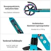 COSTWAY Kinder Roller klappbar mit Leuchten, Scooter Produktbild-Vorschau 8