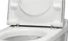 WC-Sitz Starck 3 mit SoftClose Scharniere edelstahl, weiß Produktbild-Vorschau 5