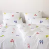 elegante Mako Satin Bettwäsche Lovebirds weiß 135x200 cm + Produktbild-Vorschau 3