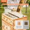 Ruche VEVOR, ruche Zander pour 30 cadres, bois enduit de Voir les images du produit 2