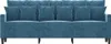 vidaXL 3-osobowa sofa niebieska 180 cm aksamitna Podgląd zdjęcia produktu 3