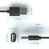 Micro USB Kabel - Unicolor - Black - 2m Produktbild-Vorschau 5
