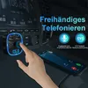 Auto Bluetooth FM Transmitter, Blaue Umgebende Leuchte Produktbild-Vorschau 7