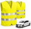 2x Warnwesten Auto gelb ISO20471 - Pannenweste 2025 & 2026 Produktbild-Vorschau 1