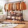 HOKEEPER zware belasting garderobestandaard op wielen, met Productafbeelding-voorbeeld 3