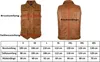 Herren Lamm Nappa Lederweste Weiches Leder Freizeitweste Produktbild-Vorschau 7