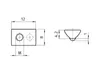 Nutenstein M5 glatt I-Typ Nut 5 Produktbild-Vorschau 3
