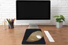 MuchoWow® Mauspad Mousepad Gold - Blätter - Schwarz - Produktbild-Vorschau 4