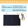 Balkonkraftwerk  halterung für 1 Solarpanel, erstellbar Produktbild-Vorschau 6