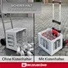 Werkzeugkönig Sackkarre klappbar mit Kistenhalter, bis 70 Produktbild-Vorschau 2