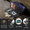 iPhone 15 Plus Handyhülle, Reißverschluss Hülle Kunstleder Produktbild-Vorschau 3