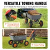 Wózek transportowy VEVOR, wózek ogrodowy z łatwą w montażu Podgląd zdjęcia produktu 3