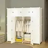 Großer modularer Kleiderschrank in Weiß mit 16 Regalen und Produktbild-Vorschau 6