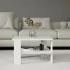 Skye Decor, Duama - White, Couchtisch, Weiß, 100 % Produktbild-Vorschau 3