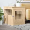 vidaXL Hundekäfig im Möbelstil Sonoma-Eiche 64,5x80x71cm Produktbild-Vorschau 2