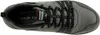 Top-down view of a gray Skechers trail shoe. Voir les images du produit