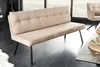 riess-ambiente Moderne Sitzbank BIG GEORGE 160cm champagner Produktbild-Vorschau 5