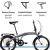 Zündapp ZF20 Speed Folder 20 Zoll Klapprad Faltrad Stadtrad Produktbild-Vorschau 4