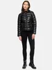 Tazzio Damen Lederjacke F510 (Schwarz, M) Produktbild-Vorschau 2
